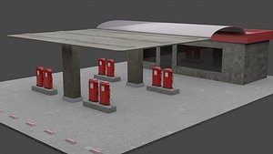 Petrol Station model