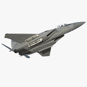 3D f-15 silent eagle rigged