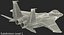 3D f-15 silent eagle rigged