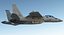 3D f-15 silent eagle rigged