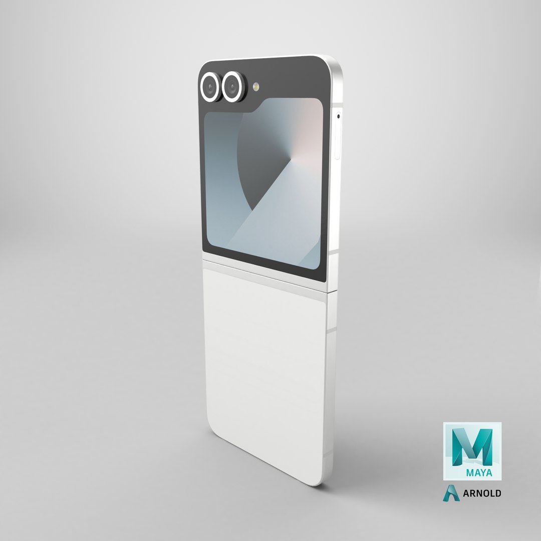 3D Samsung Galaxy Z Flip 6 White https://p.turbosquid.com/ts-thumb/0U/cqhP2j/GE/stemcell_maya_arnold_render/png/1737037011/1920x1080/fit_q87/870236a6c24f2714f35dcdc726261c82eb141428/stemcell_maya_arnold_render.jpg