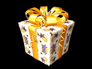 gift box 3d max