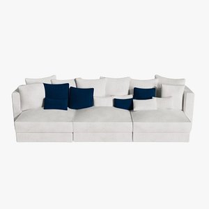 3D Glee Modular Sofa model