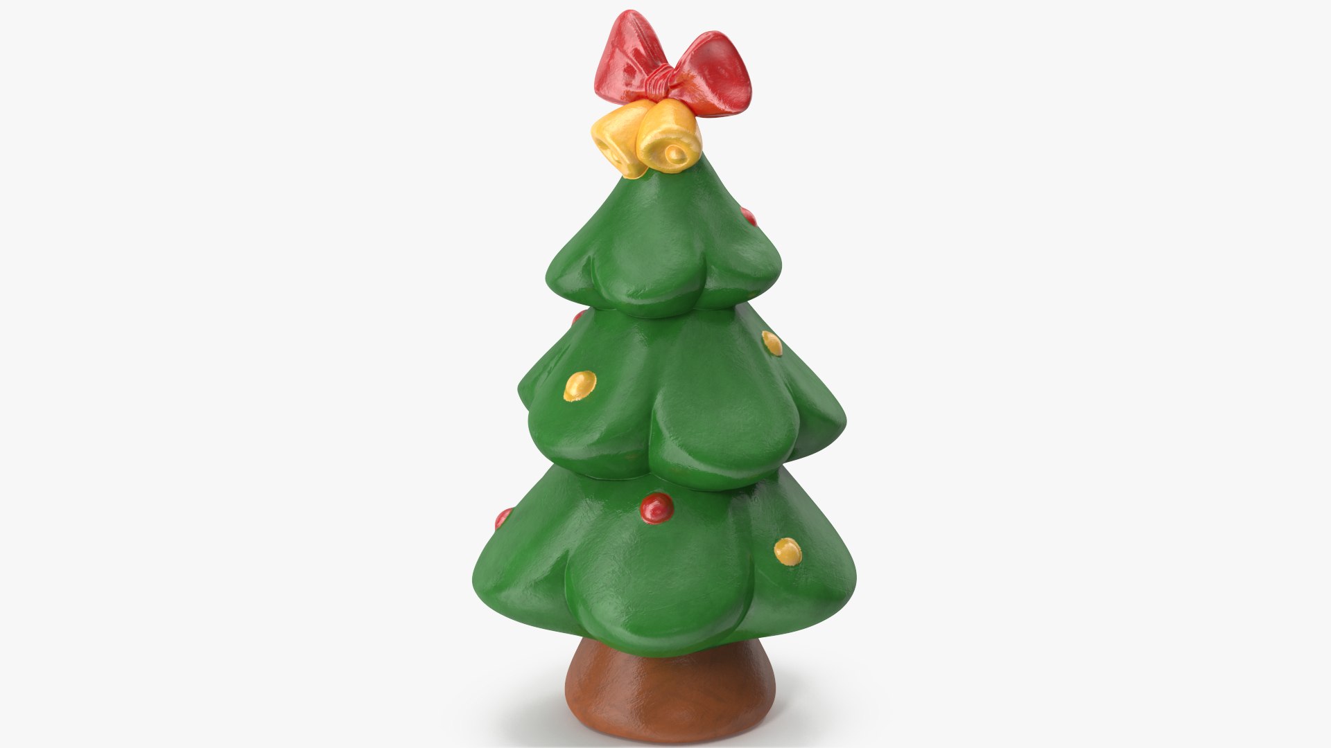 Christmas tree figurine 4 3D model - TurboSquid 1500546