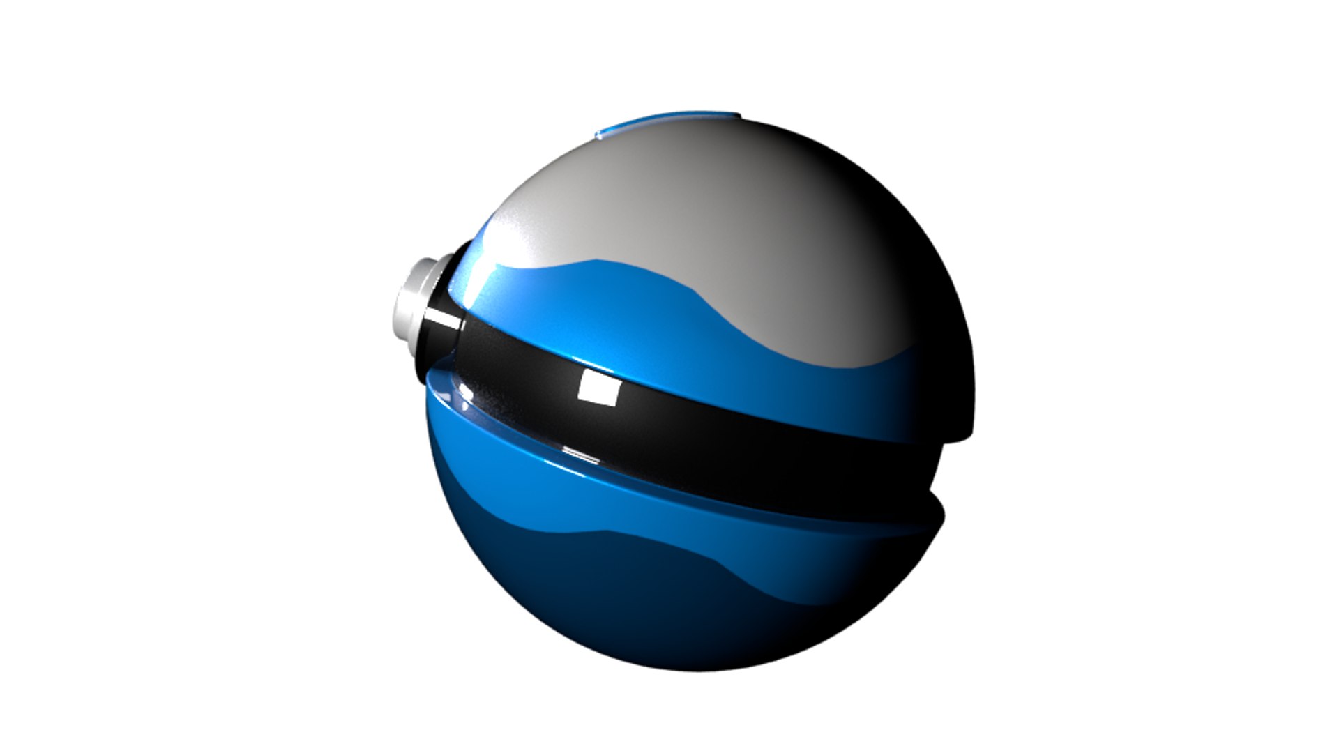 3D dive ball model TurboSquid 1511472
