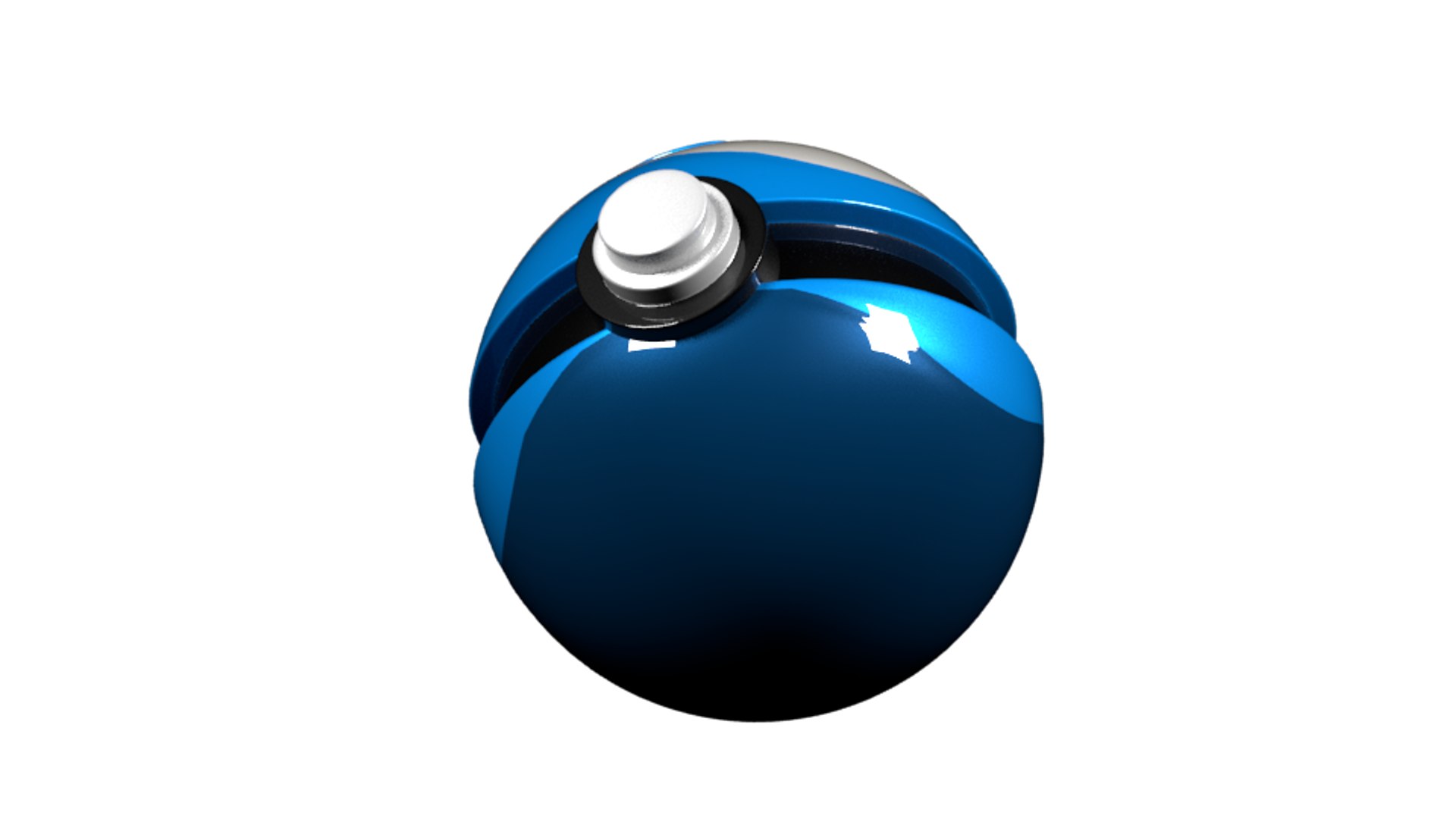 3D dive ball model TurboSquid 1511472