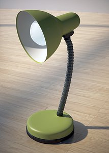 3D model desk lamp