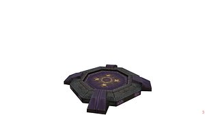 hand painted 3D model