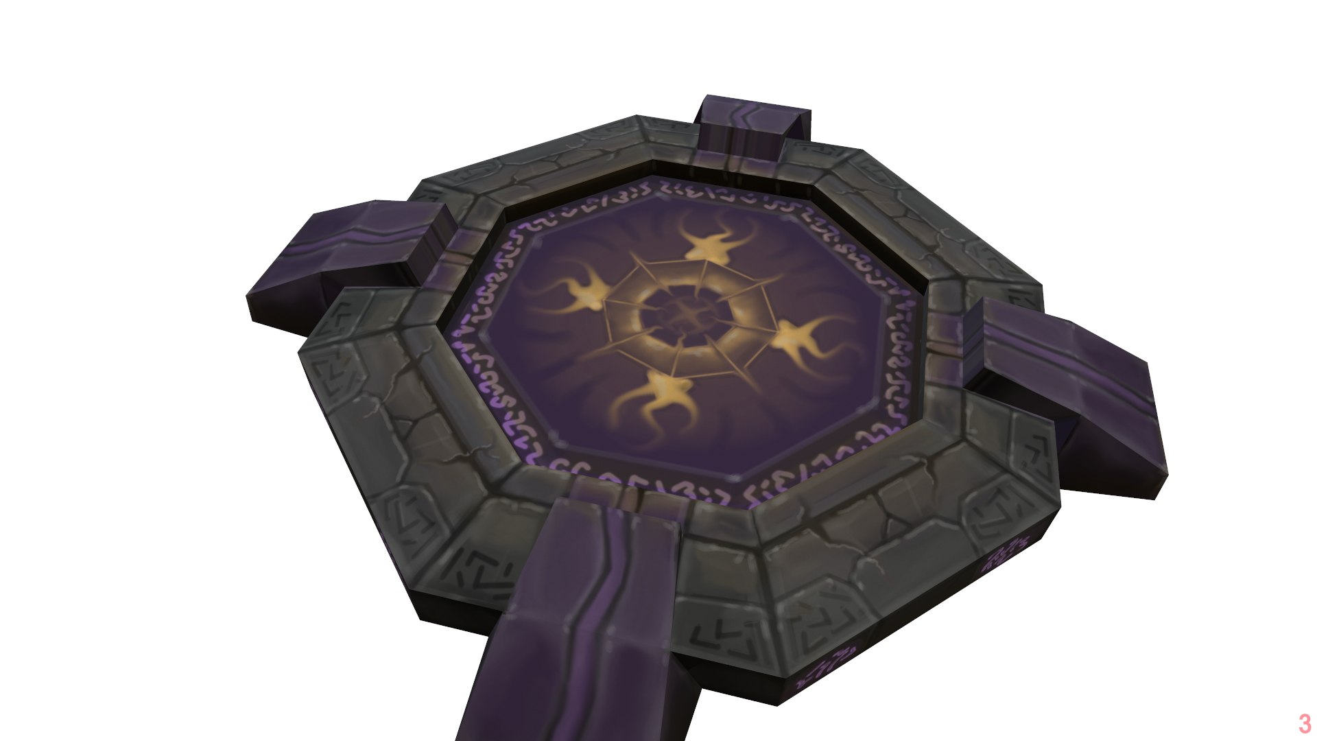 Hand Painted 3D Model - TurboSquid 1338950
