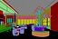 restaurant interior 3D model