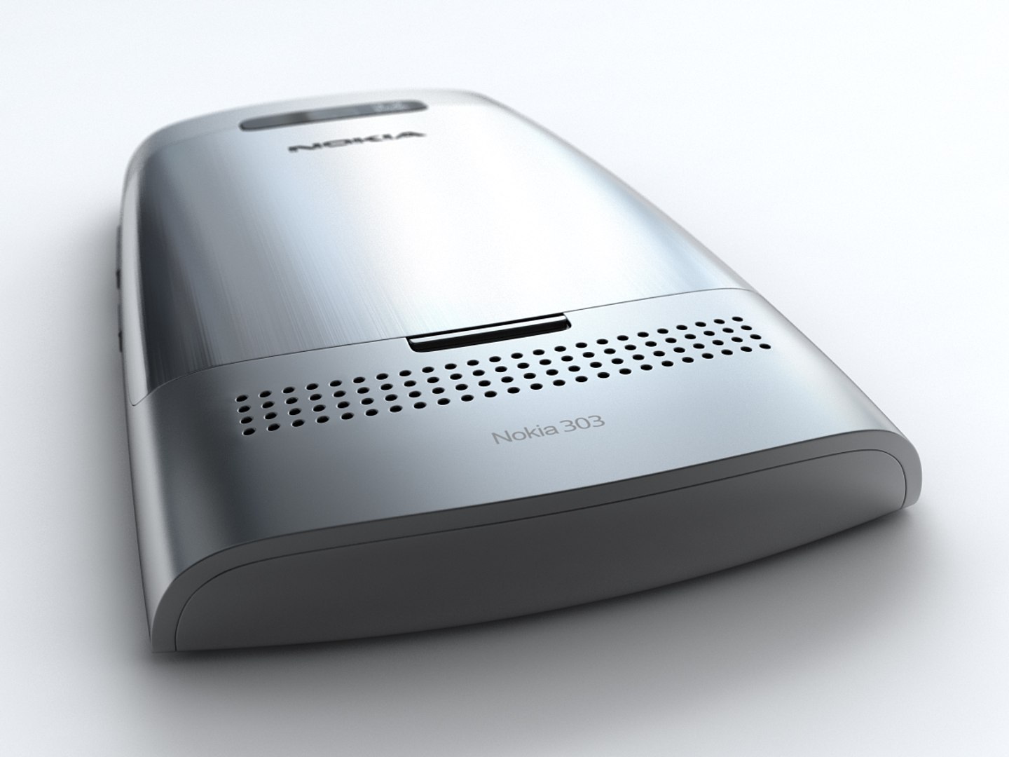 nokia asha 303 3d model