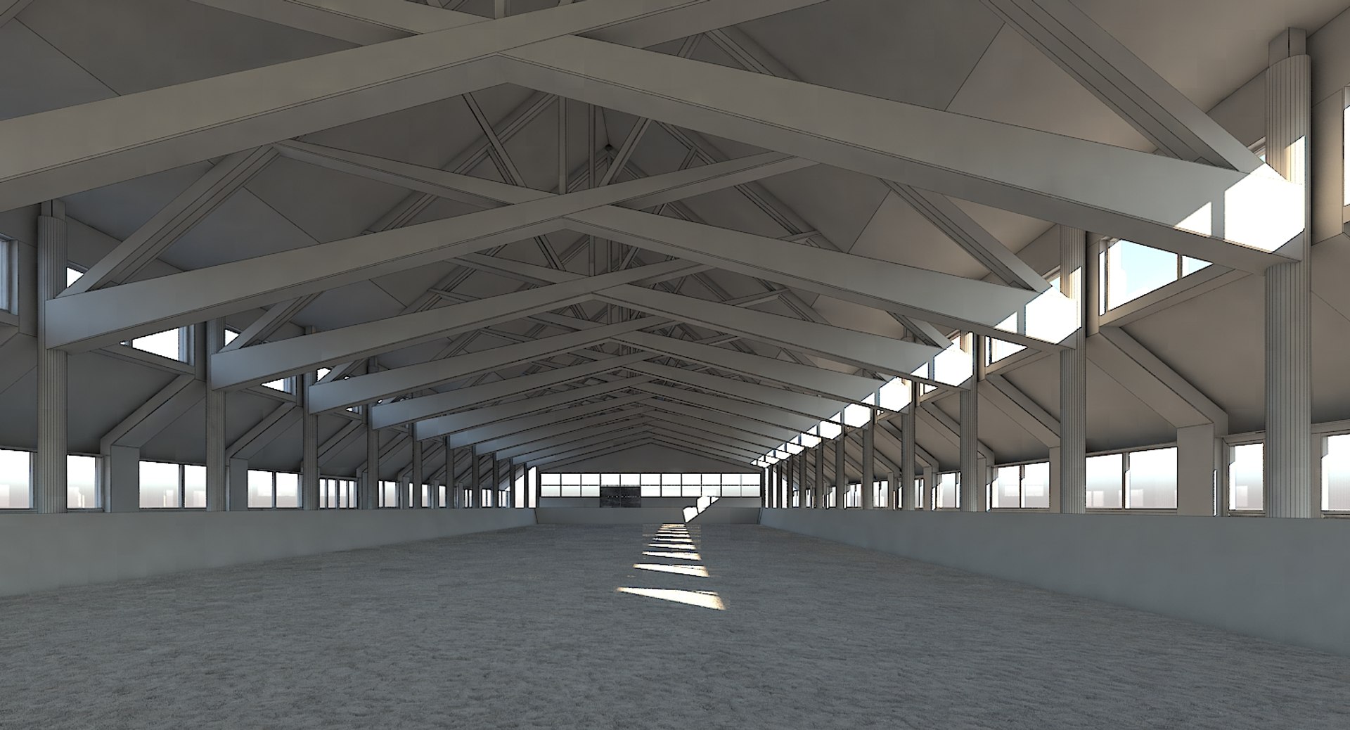 Riding Hall 3D TurboSquid 1287437