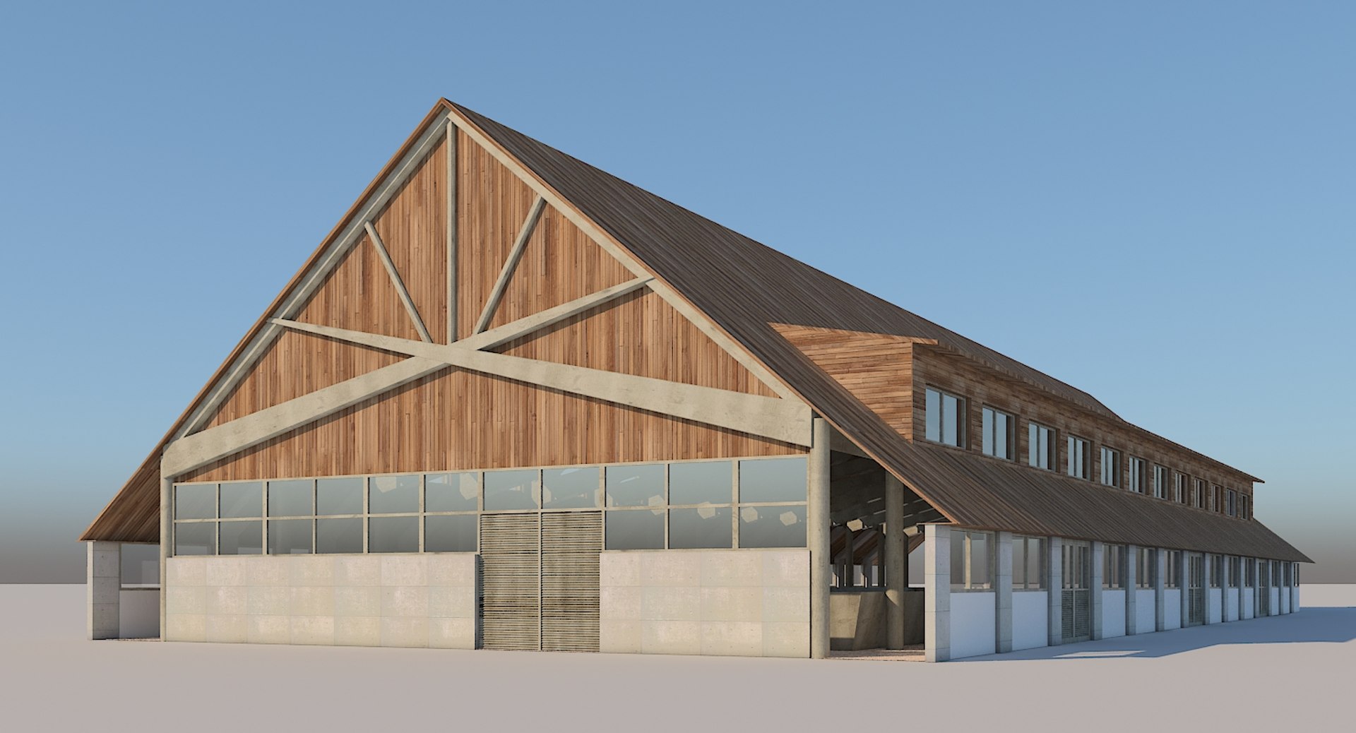 Riding Hall 3D - TurboSquid 1287437