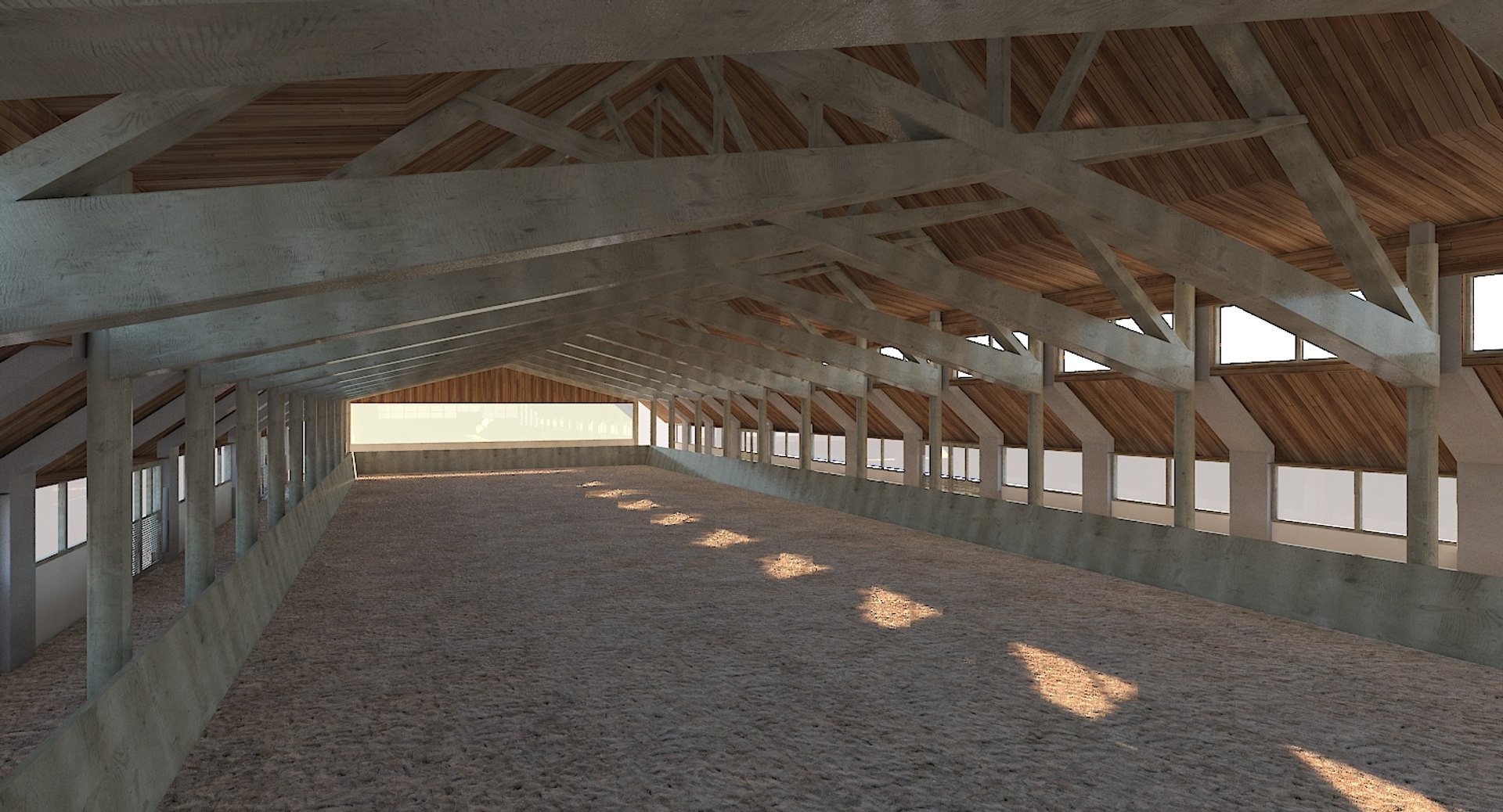 Riding Hall 3D TurboSquid 1287437