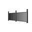 Metal Fencing Barrier Models for Gardens and Sidewalk model