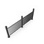 Metal Fencing Barrier Models for Gardens and Sidewalk model