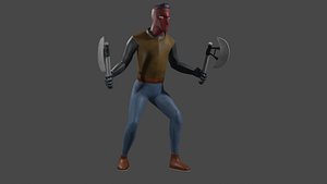 3D Boss Hunter model