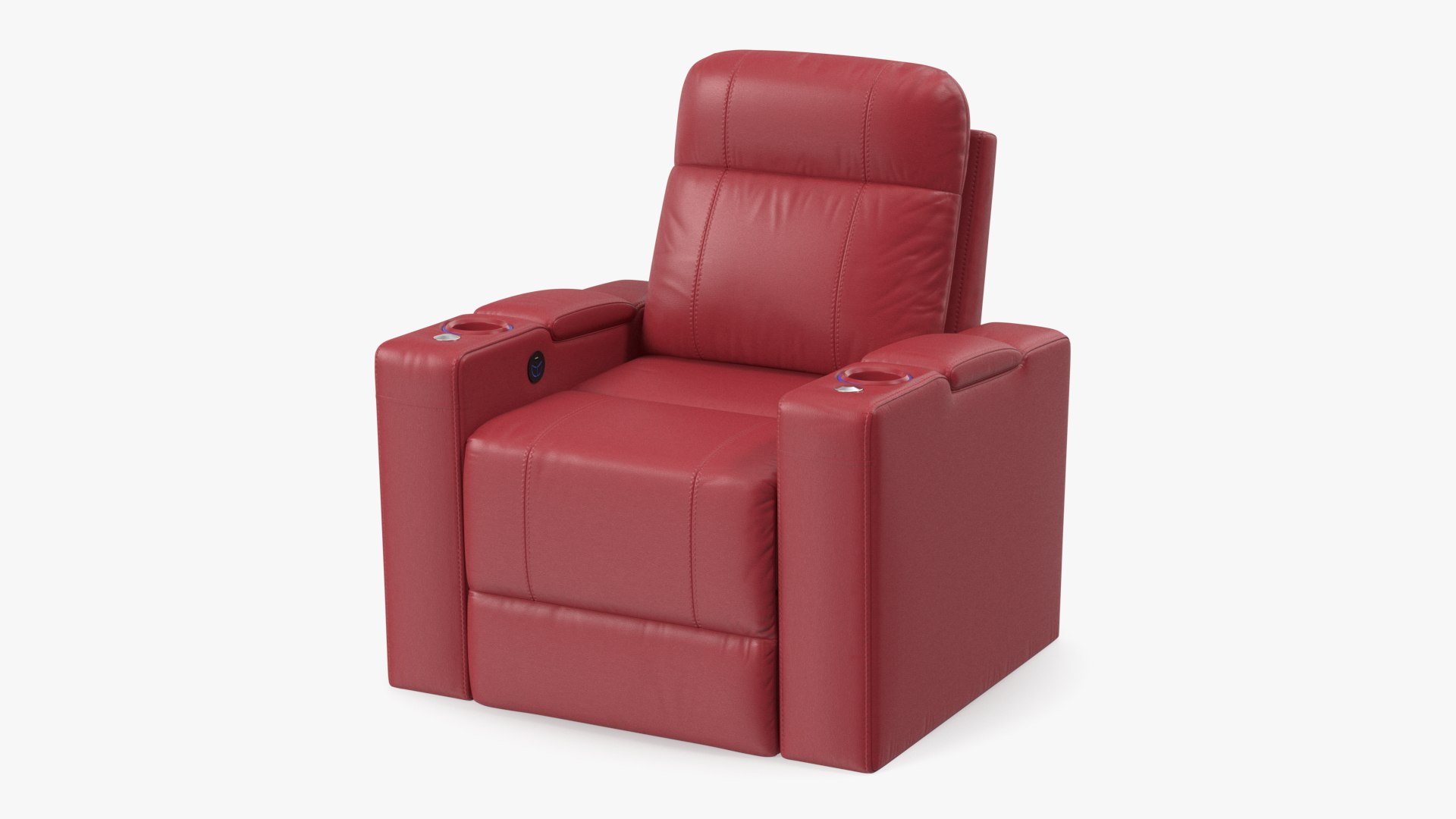 Red home theater online seating