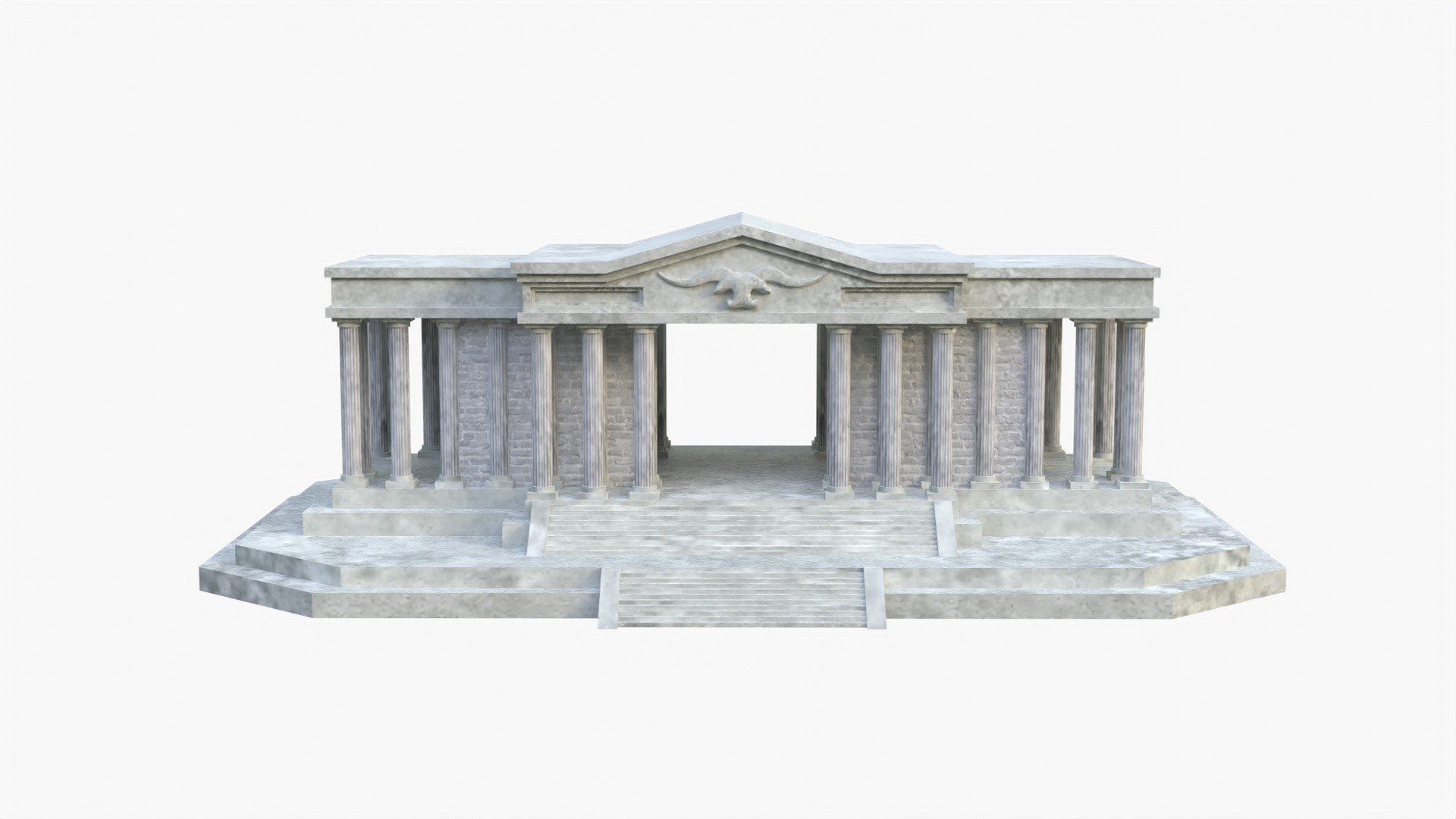 3D Model Taurus Temple - Taurus House - El Templo De Tauro - TurboSquid ...