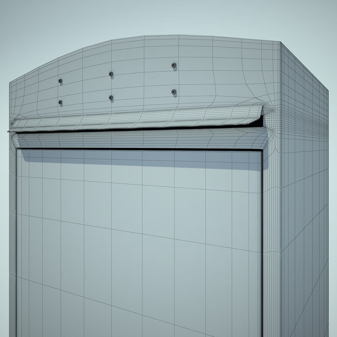 Mail Post Box 3d Fbx