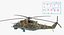 Russian Helicopter Mil Mi-24 Hind Rigged 3D Model