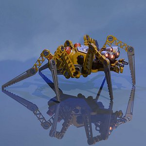 Mechanical Spider Robot 3D model