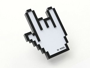 3D Creative Cursor - Horn