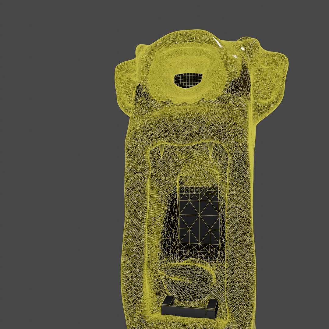 Demon Head Lamp Model - TurboSquid 2205358