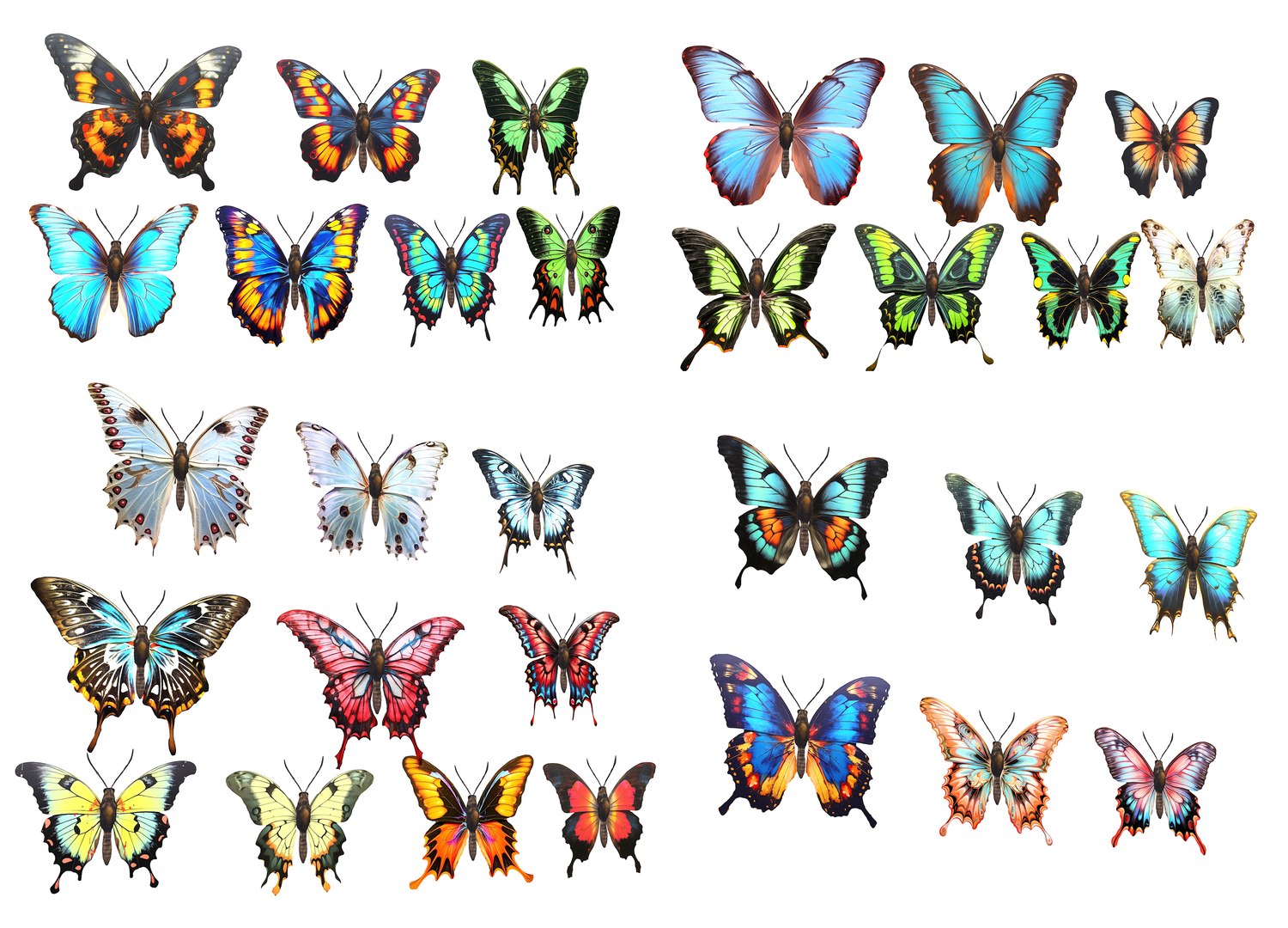 Butterflies Pack 3D https://p.turbosquid.com/ts-thumb/0V/IWGPmQ/J3/final/jpg/1699871934/1920x1080/fit_q87/7b984c7e9406315d37cba86d5b0905ba60b95c45/final.jpg