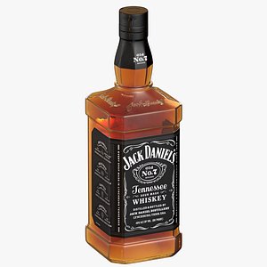 Jack Daniels Whiskey Bottle