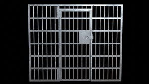 3D Door prison cell