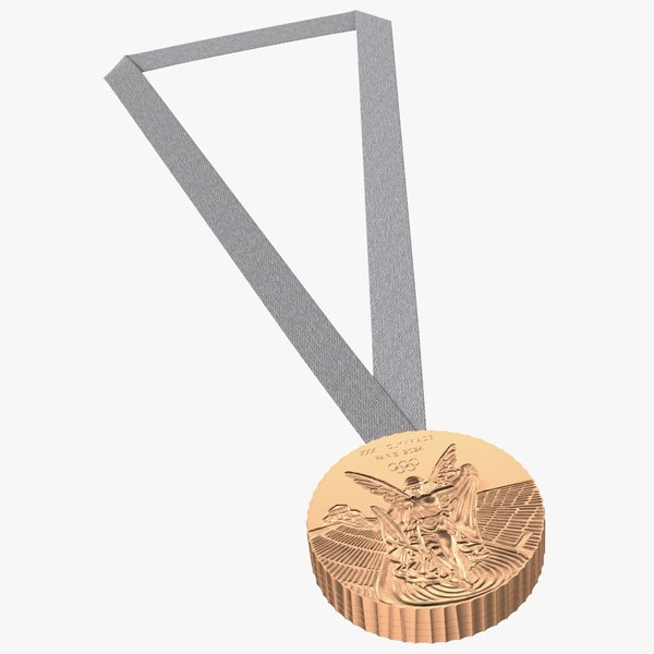 3D Olympic Bronze Medal 2024