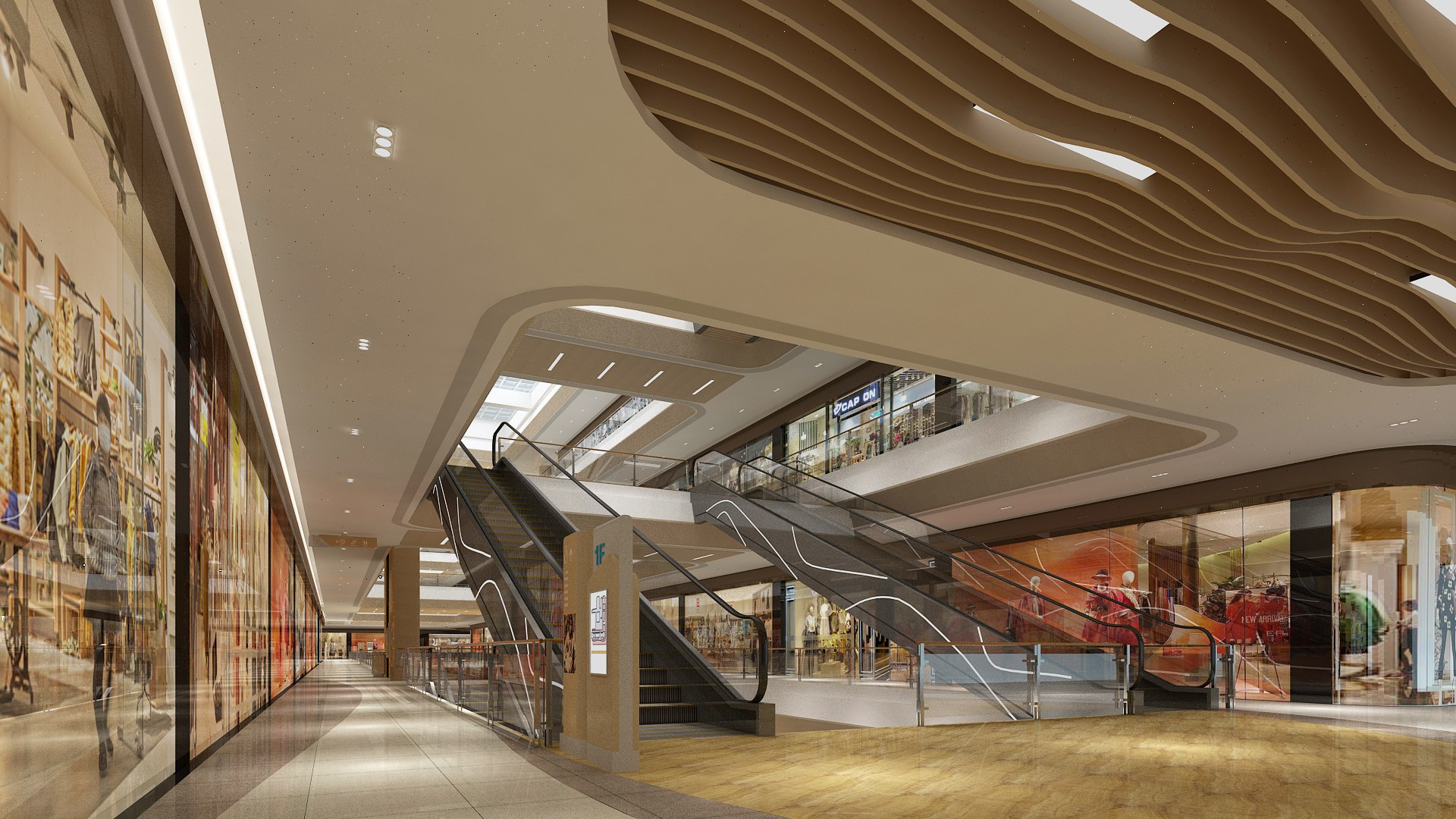 3D Model Shopping Mall Collection 04 - TurboSquid 2097504
