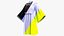 Uniforme scolastica per ragazze anime Meraviglioso designer Progetto Clo3d Low Poly