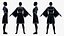 Uniforme scolastica per ragazze anime Meraviglioso designer Progetto Clo3d Low Poly