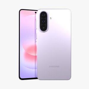 3D model Samsung Galaxy A37 Light Violet