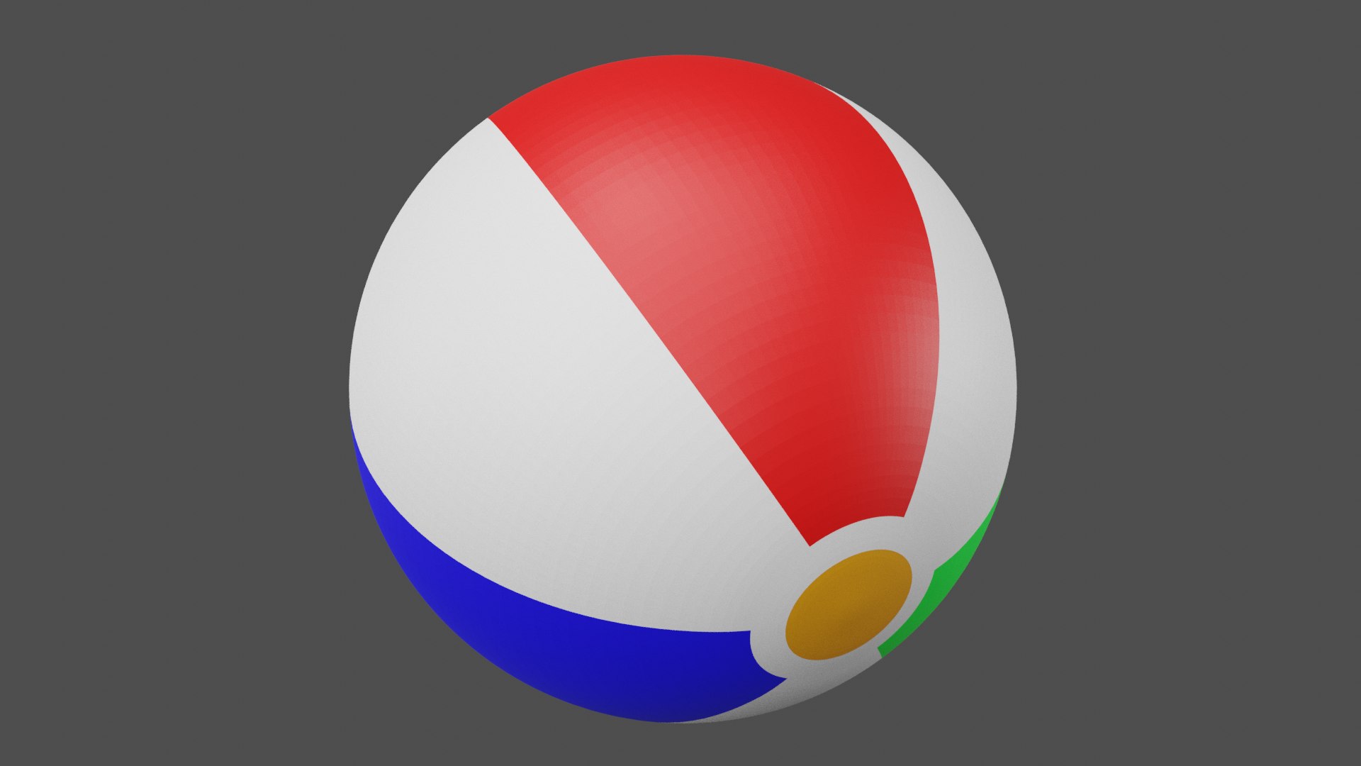 3D Beach Ball Model - TurboSquid 2067054