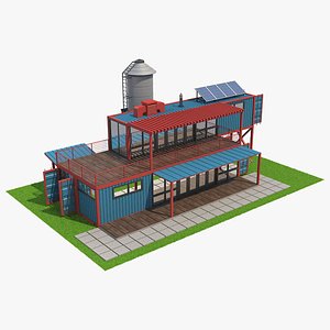 3D model container