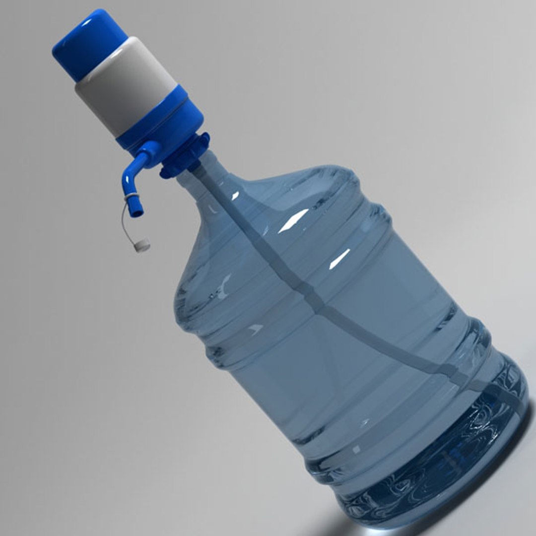 Manual Water Pump Bottle Obj