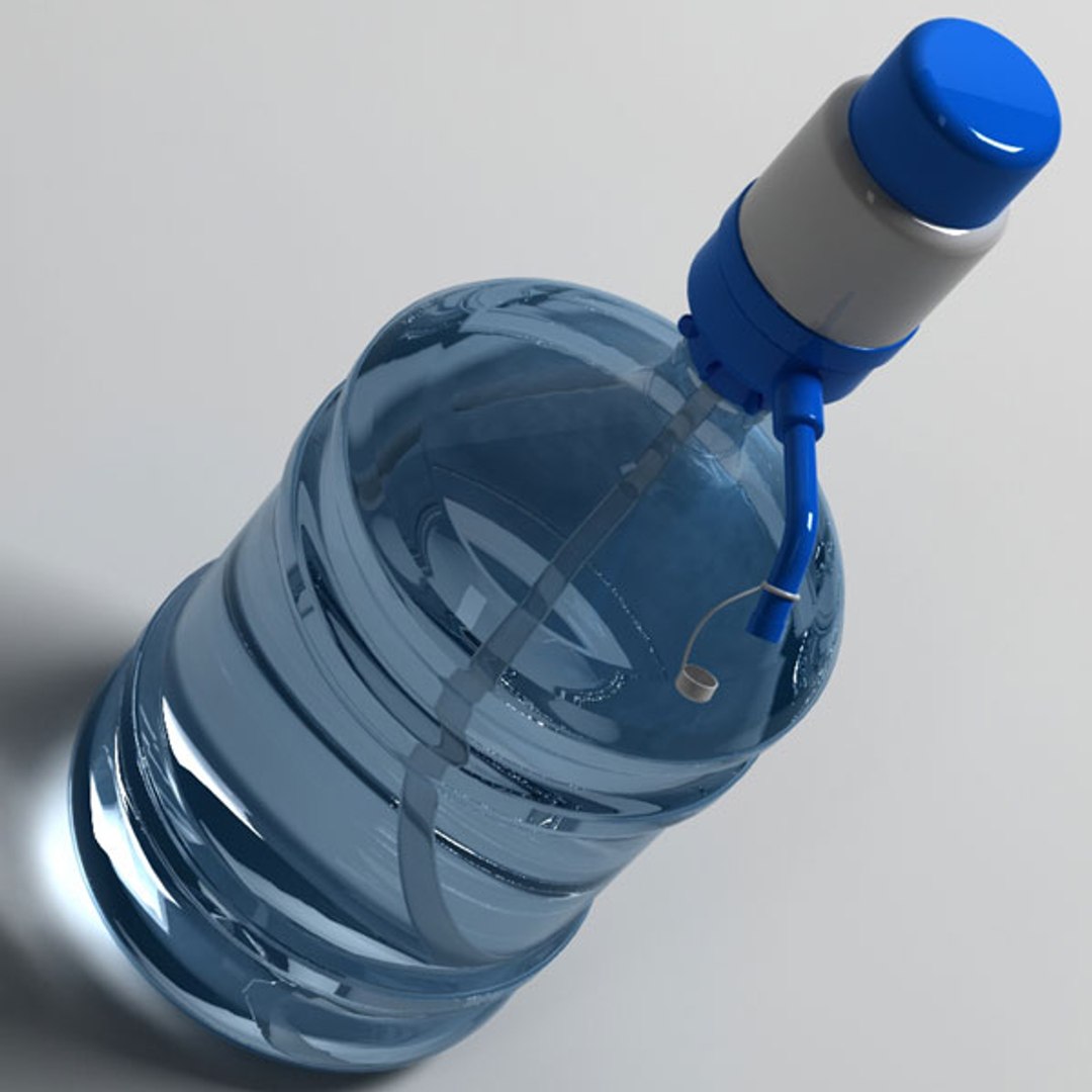 Manual Water Pump Bottle Obj