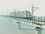 Modelo 3D de locomotora eléctrica de carga para viaducto ferroviario