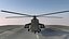 Mi-35 Hind-E Photorealistic Russian combat helicopter