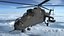 Mi-35 Hind-E Photorealistic Russian combat helicopter