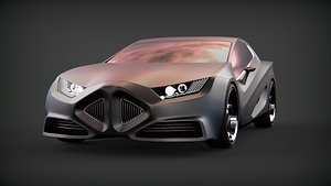 Generic New Compact Concept car design