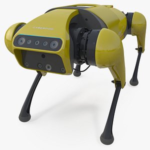 Xiaomi Cyberdog Yellow 3D
