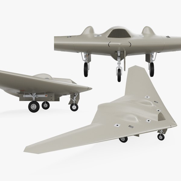 modelo 3d Lockheed Martin RQ170 Sentinel Versión Irán TurboSquid 2112998