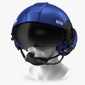 Helicopter Flight LH350 Helmet Blue