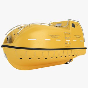 lifeboat life boat 3D model