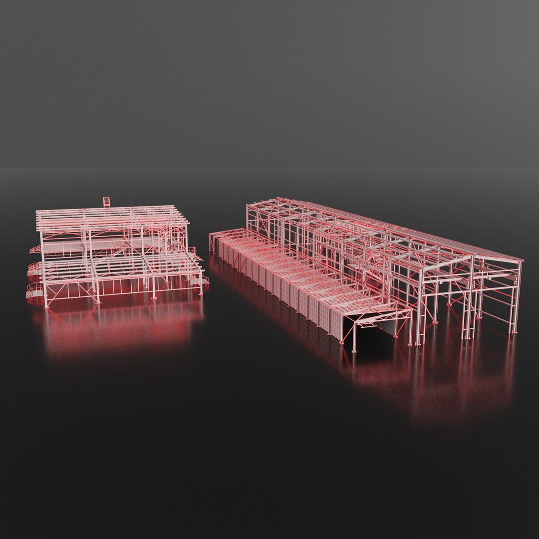 Industrial Metal 3D - TurboSquid 2240995