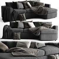 Vimle Sofa 3 Seats Chaise Longue